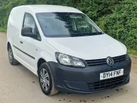 Used VW Caddy Startline 102 HP (75 kW) 2014 White MPV