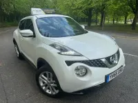 Used Nissan Juke N-Connecta 115 HP (84 kW) 2016 White SUV