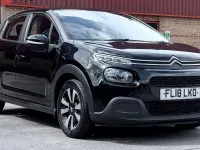 Used Citroën C3 Feel 2018 Black Hatchback
