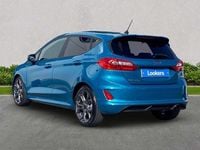 Used Ford Fiesta ST-Line 125 HP (91 kW) 2019 Blue Hatchback