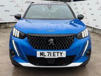 Begagnad Peugeot 2008 Premium 2021 Blå SUV