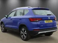 Second-hand Seat Ateca Ecomotive 115 CP (84 kW) 2018 Albastru SUV