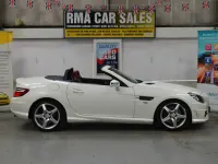 Used Mercedes SLK250 AMG 2014 White Cabriolet