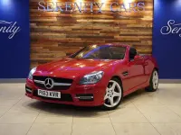 Used Mercedes SLK250 AMG 204 HP (150 kW) 2013 Red Cabriolet