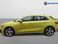 Used Audi A3 S-Line 2023 Yellow Sedan