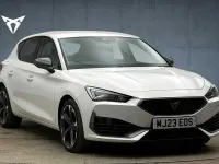 Used Cupra Leon 150 HP (110 kW) 2023 White Hatchback