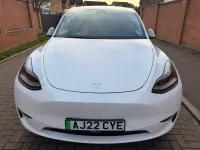 Used Tesla Model Y Long Range AWD 378 kW (514 HP) 2022 White SUV