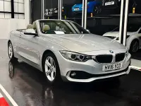 Used BMW 420 Performance 184 HP (135 kW) 2016 Silver Cabriolet