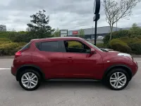 Gebraucht Nissan Juke Acenta 110 PS (80 kW) 2011 Rot SUV