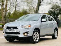 Używany Mitsubishi ASX 117 KM (86 kW) 2014 Srebrny SUV