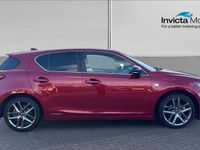 Used Lexus CT200h Sport Line 134 HP (98 kW) 2020 Red Hatchback