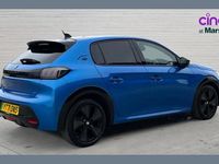 Used Peugeot e-208 Premium 100 kW (136 HP) 2021 Blue Hatchback