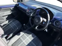 Used VW up! CLUB 75 HP (55 kW) 2016 Blue Hatchback
