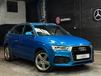 Used Audi Q3 S-line plus 184 HP (135 kW) 2016 Blue SUV