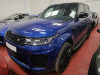 Used Land Rover Range Rover Sport SVR 567 HP (417 kW) 2020 Blue SUV