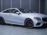 Used Mercedes E350 AMG line 258 HP (189 kW) 2017 Silver Coupe
