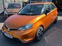 Used MG MG3 106 HP (77 kW) 2014 Orange Hatchback