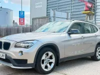 Used BMW X1 Sport Line 184 HP (135 kW) 2014 Silver SUV