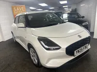 New Suzuki Swift 82 HP (60 kW) 2025 White Hatchback