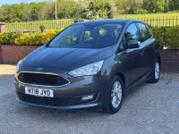 Usado Ford C-MAX Zetec 125 HP (91 kW) 2018 Cinzento Monovolume