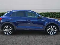 Used VW T-Roc R-line 150 HP (110 kW) 2020 Blue SUV