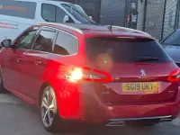 Used Peugeot 308 SW S 131 HP (96 kW) 2019 Red Estate
