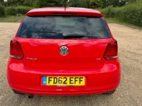 Used VW Polo Match 2012 Red Hatchback
