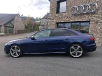 Used Audi S4 Black Edition 347 HP (255 kW) 2020 Blue Sedan