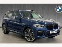 Used BMW X3 M Sport 349 HP (256 kW) 2019 Blue SUV