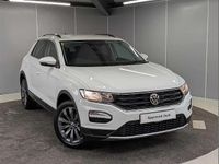 Used VW T-Roc SE 110 HP (80 kW) 2021 White SUV