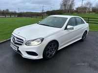 Used Mercedes E220 AMG line 2015 White Sedan