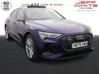 Used Audi e-tron Comfort 300 kW (408 HP) 2020 Blue SUV