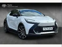 Used Toyota C-HR Sport 223 HP (164 kW) 2025 Platinum white SUV