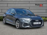 Used Audi A3 S-Line 108 HP (79 kW) 2024 Grey Hatchback