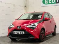 Used Toyota Aygo X-play 72 HP (52 kW) 2019 Red Hatchback