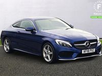 Used Mercedes C200 Active 184 HP (135 kW) 2018 Blue Coupe