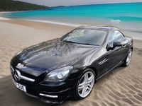 Used Mercedes SLK200 184 HP (135 kW) 2013 Black Cabriolet