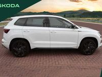 Used Skoda Karoq SportLine 150 HP (110 kW) 2022 White SUV