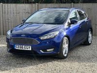 Used Ford Focus Titanium 120 HP (88 kW) 2016 Blue Hatchback