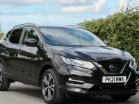 Used Nissan Qashqai N-Connecta 160 HP (117 kW) 2021 Black SUV
