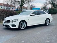Used Mercedes E350 AMG line 2017 White Sedan