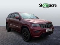 Used Jeep Grand Cherokee Night Eagle 250 HP (183 kW) 2018 Red SUV