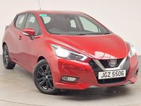 Used Nissan Micra Acenta 90 HP (66 kW) 2018 Red Hatchback