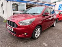 Used Ford Ka Plus Zetec 85 HP (62 kW) 2018 Red Hatchback
