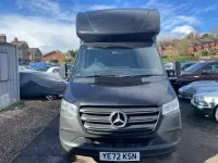 Begagnad Mercedes Sprinter Progressive 2023 Svart Van