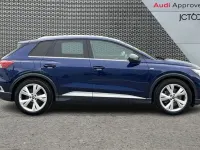 Used Audi Q4 e-tron S-Line 150 kW (204 HP) 2023 Blue SUV