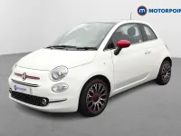 Used Fiat 500 Red 2024 White Hatchback