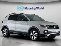 Begagnad VW T-Cross Black Edition 110 HK (80 kW) 2023 Grå SUV