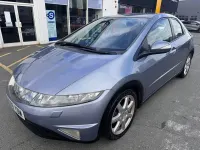 Used Honda Civic EX 138 HP (101 kW) 2009 Blue Hatchback