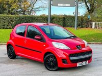 Used Peugeot 107 68 HP (50 kW) 2010 Red Hatchback